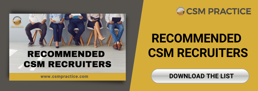 CSM Customer success managers recruiters list download