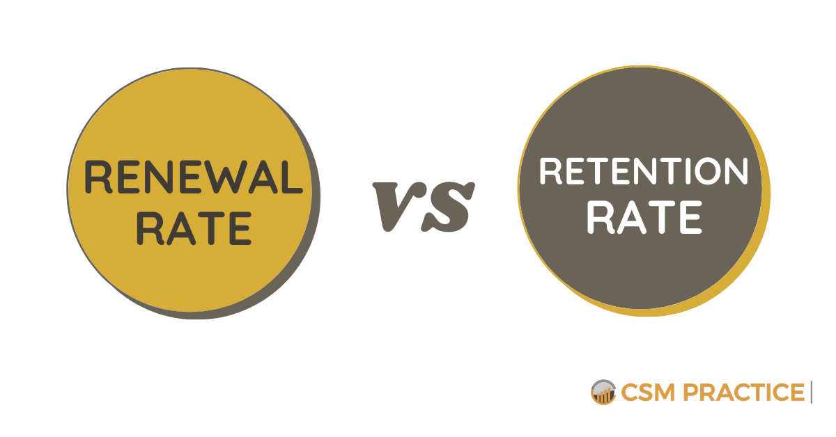 renewal rate versus retention rate