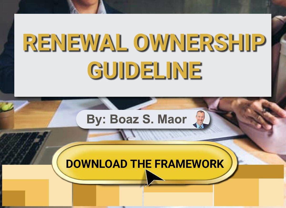 Framework Renewal Ownership for Customer Success