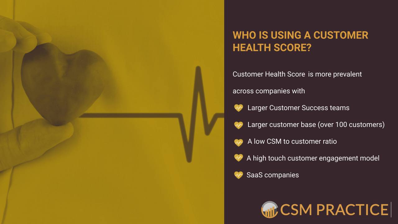 Customer Success CSM Practice Customer Health Score Research Survey